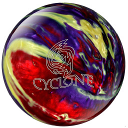 Шар для боулинга Ebonite Cyclone Red/Purple/Yellow